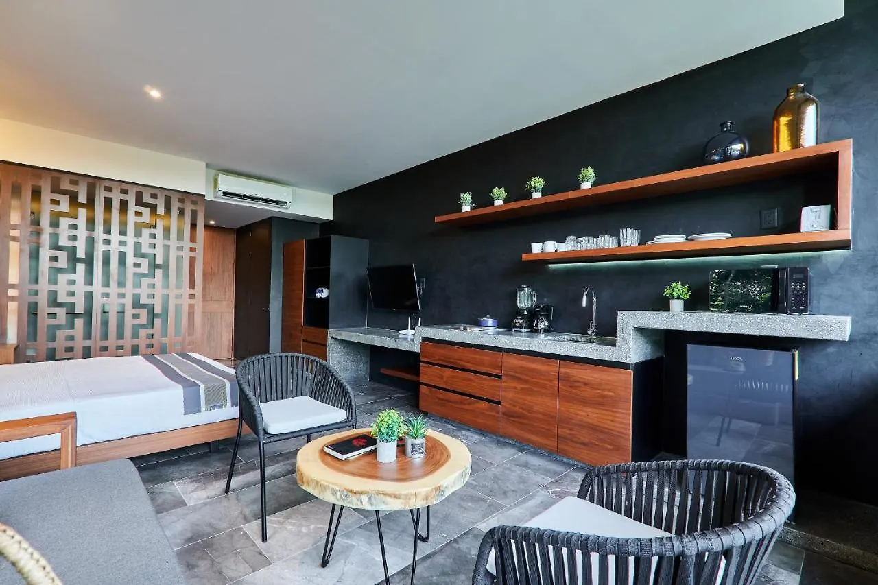James Bond - Centric Studio & Private Plunge Pool & Beach Club Access Tulum 0*,  Mexico