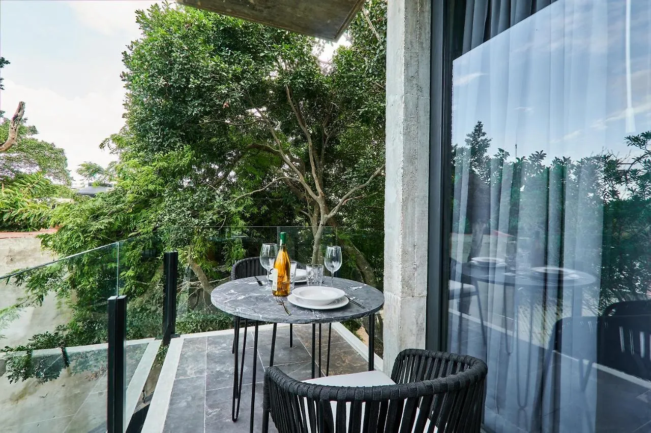 Apartment James Bond - Centric Studio & Private Plunge Pool & Beach Club Access Tulum Mexico